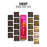 Wella Color Touch Deep Browns 4/77 Castano Medio Sabbia Intenso 60ml - colore semipermanente senza ammoniaca