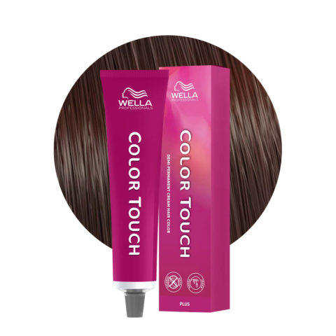 Wella Color Touch Plus 66/04 Biondo Scuro Intenso Naturale 60ml - colore demi-permanente