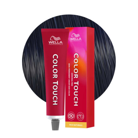 Wella Color Touch Rich Naturals 2/8 Nero Blu 60ml  - colore semipermanente senza ammoniaca