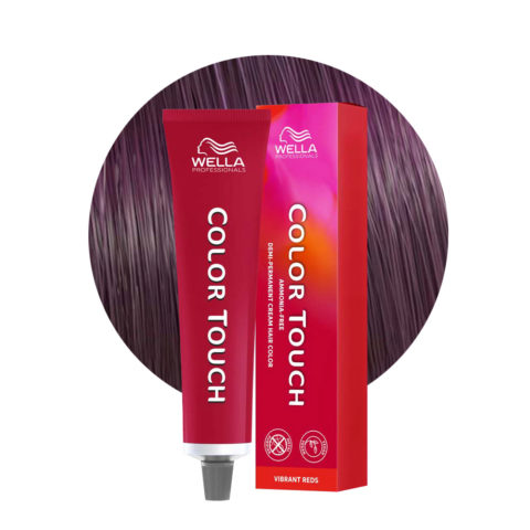 Wella Color Touch Vibrant Reds 55/65 Castano Chiaro Intenso Violetto Mogano 60ml - colore semipermanente senza ammoniaca