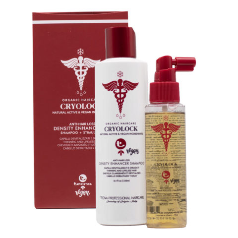 Cryolock Density Enhancer Set Shampoo 250ml + Stimulator 100ml - kit anticaduta