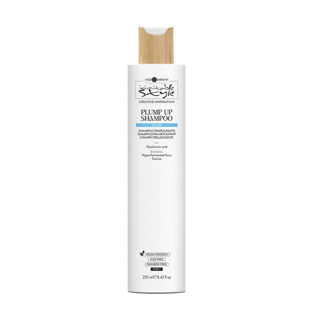 Hair Company Inimitable Style Filler Plump Up Shampoo 250ml - shampoo rimpolpante