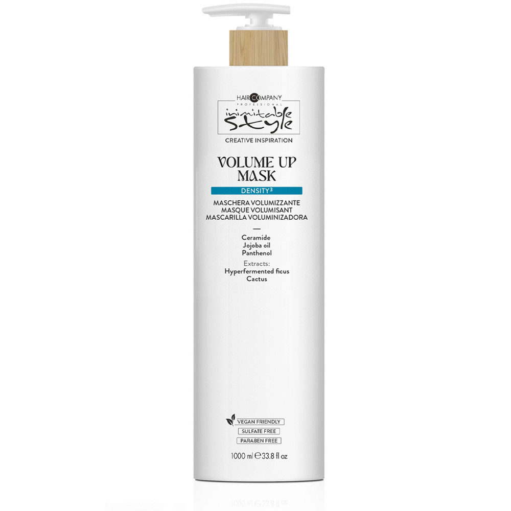 Hair Company Inimitable Style Density3 Volume Up Mask 1000ml - maschera volumizzante