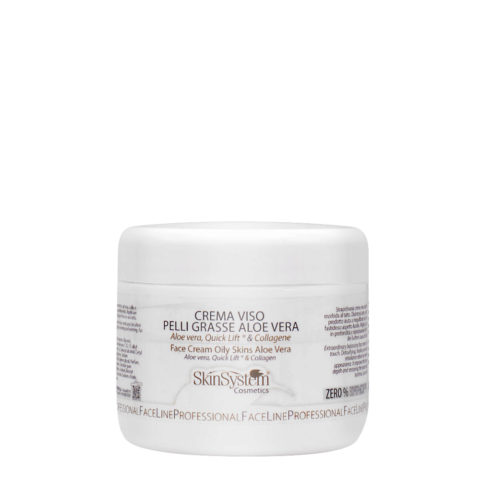 SkinSystem Face Cream Oily Skins Aloe Vera 250ml - crema viso aloe vera