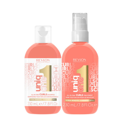 Uniq One Curls Shampoo 230ml Treatment 230ml