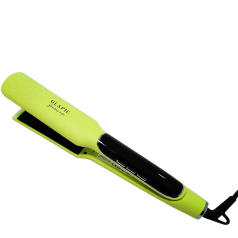 Lime Yellow Large Hair Straightener - piastra giallo lime