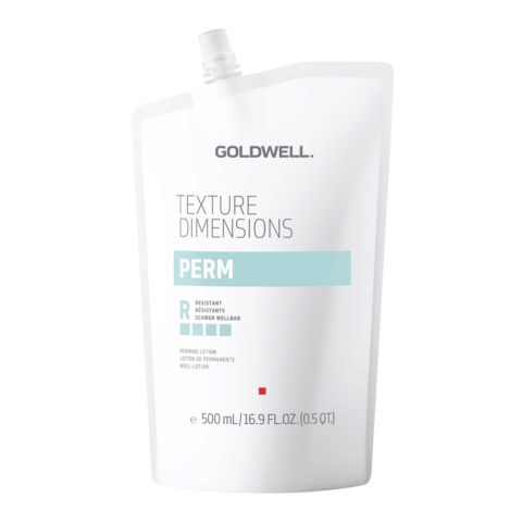 Texture Dimensions Perm R Resistant 500ml - lozione permanente capelli naturali resistenti non trattati