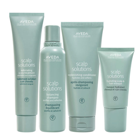 Scalp Solutions Exfoliating Scalp Treatment 150ml Shampoo 200ml Conditioner 200ml  Masque 150ml