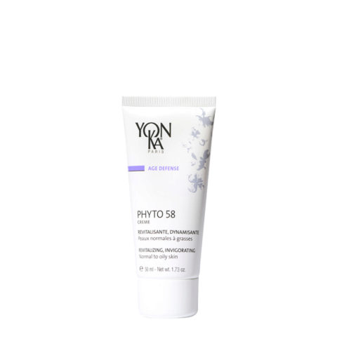 Yonka Age Defense Phyto 58 PNG 40ml - crema viso energizzante pelle da normale a grassa