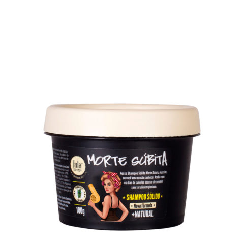 Morte Súbita Shampoo Sólido 100gr - shampoo solido purificante