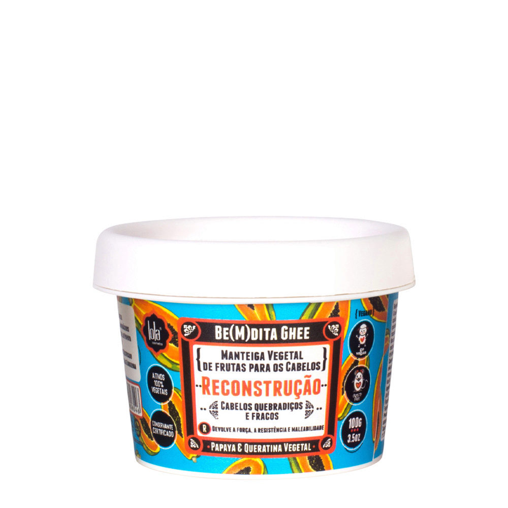 Lola From Rio Be(M)dita Ghee Reconstrução Máscara 100gr - maschera ristrutturante