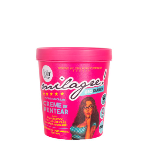 Milagre Creme de Pentear 450gr - crema idratante districante