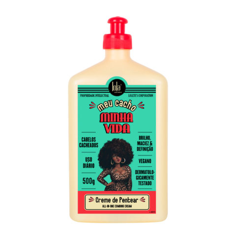 Meu Cacho Minha Vida Creme De Pentear 500ml - crema modellante districante
