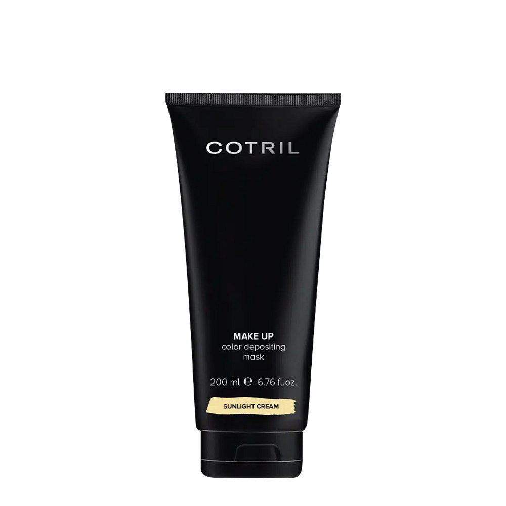Cotril Make-Up Color Depositing Mask Sunlight Cream 200ml - maschera colorante condizionante