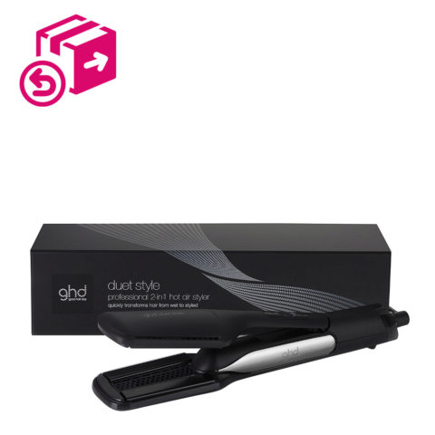 Hair Galllery Resi Come Nuovi Ghd Duet Black- imballaggio danneggiato