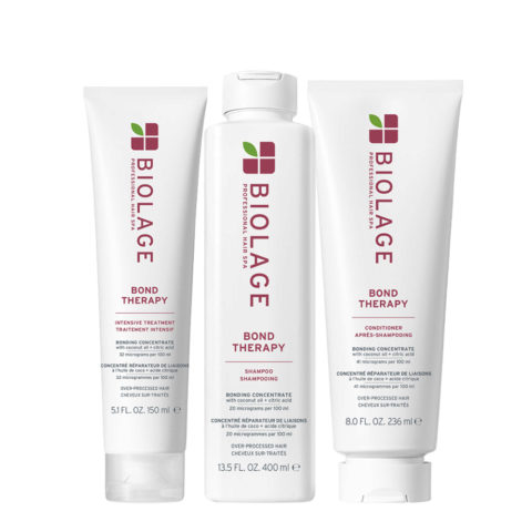 Professional Hair Spa Bond Therapy Pre-Treatment 150ml Shampoo 400ml Conditioner 236ml