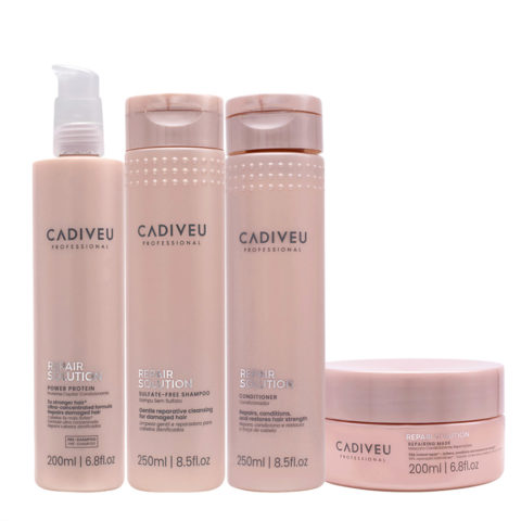 Professional Repair Solution Power Protein 200ml Shampoo 250ml Conditioner 250ml Mask 200ml