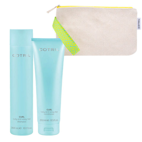 Curl Shampoo 300ml Conditioner 250ml + Pochette Omaggio