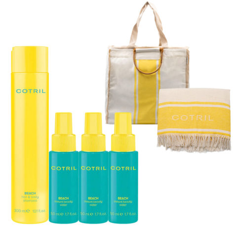 Beach Hair & Body Shampoo 300ml  Instant Beauty Water 50ml + Pochette Omaggio