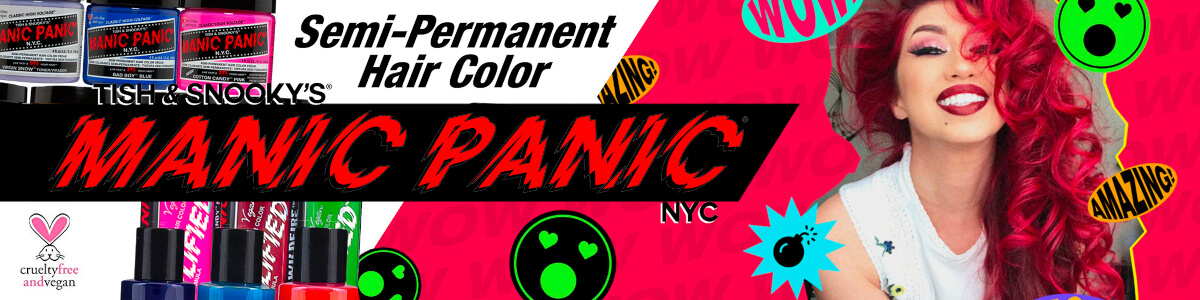 Manic Panic: semi-permanent hair coloring