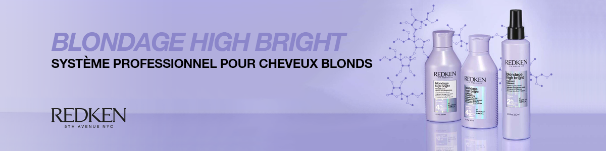 Redken Blondage High Bright: cheveux blonds brillants
