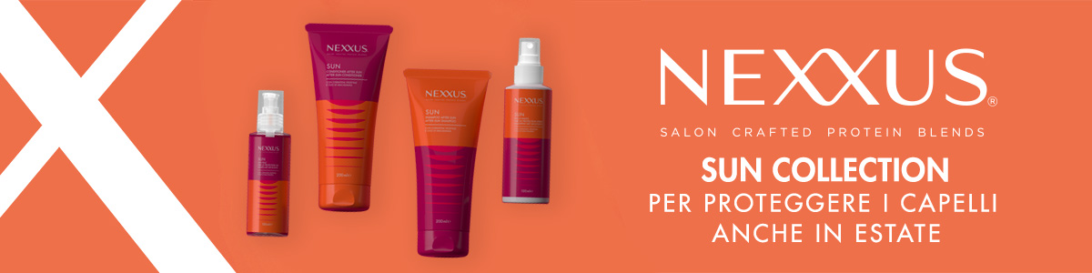Nexxus Sun, prodotti solari per capelli